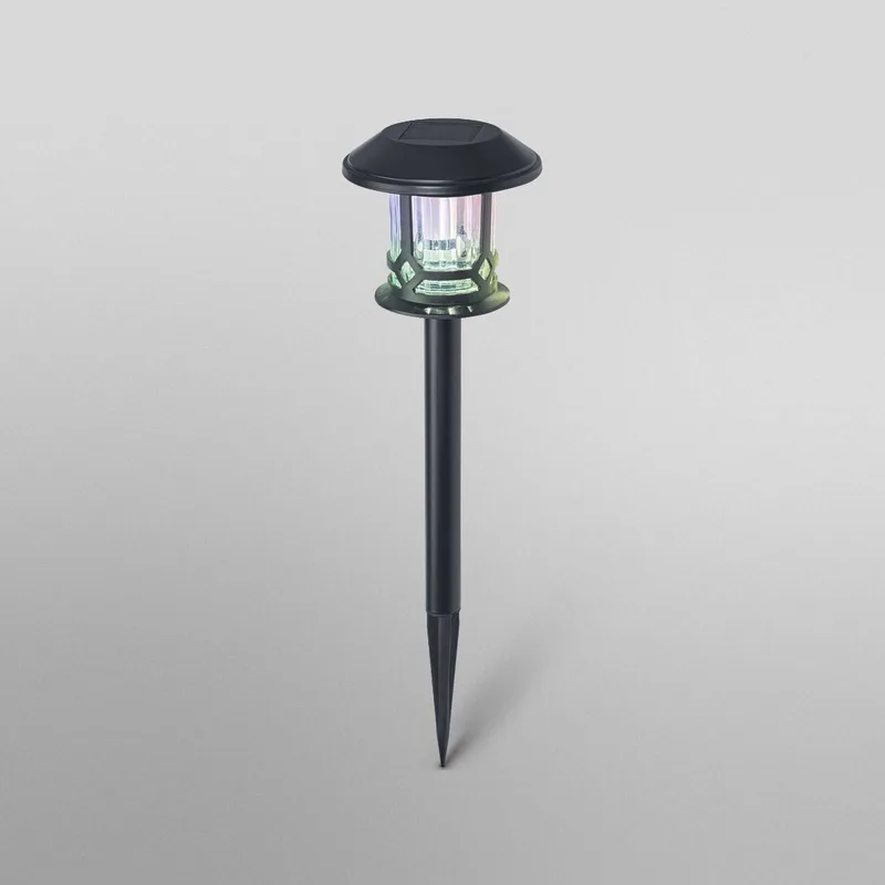 Solar LED grondspies lamp, RGB CCT IP44 van OSRAM SMART+ in Zwart – productfoto 2 van 3