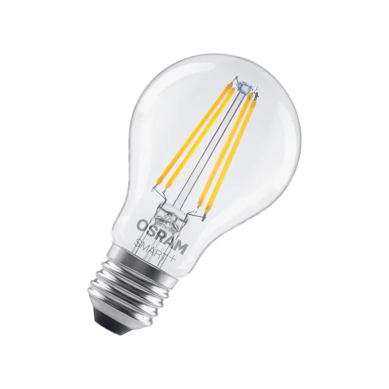 WiFi LED lamp E27, A60 6 W 827 helder dimbaar van OSRAM SMART+ – productfoto