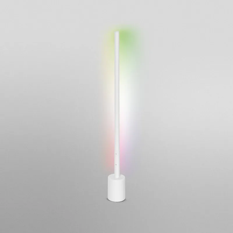 WiFi LED vloerlamp CORNER SLIM, RGB CCT van OSRAM SMART+ in Wit – productfoto 3 van 3