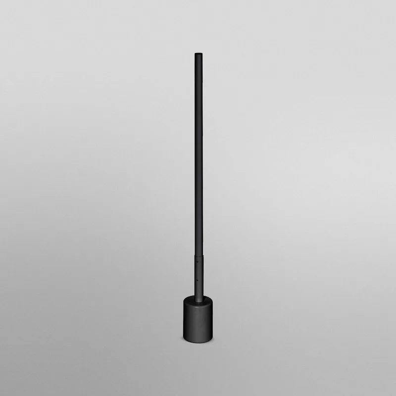WiFi LED vloerlamp CORNER SLIM, RGB CCT van OSRAM SMART+ in Zwart – productfoto 3 van 3