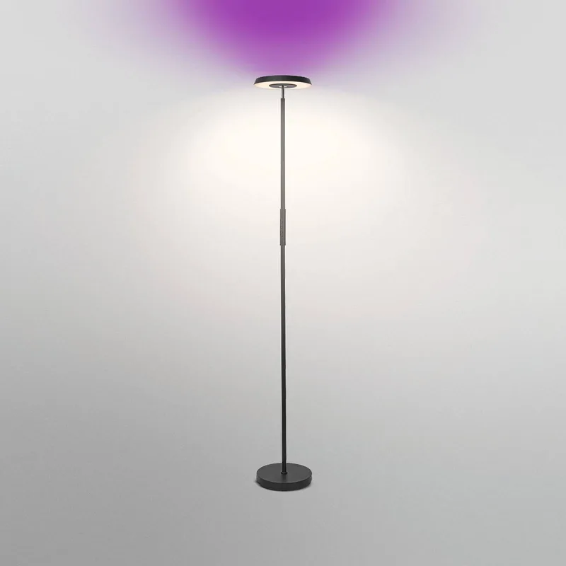 WiFi LED vloerlamp, up/down, RGB CCT van OSRAM SMART+ in Zwart – productfoto 3 van 4