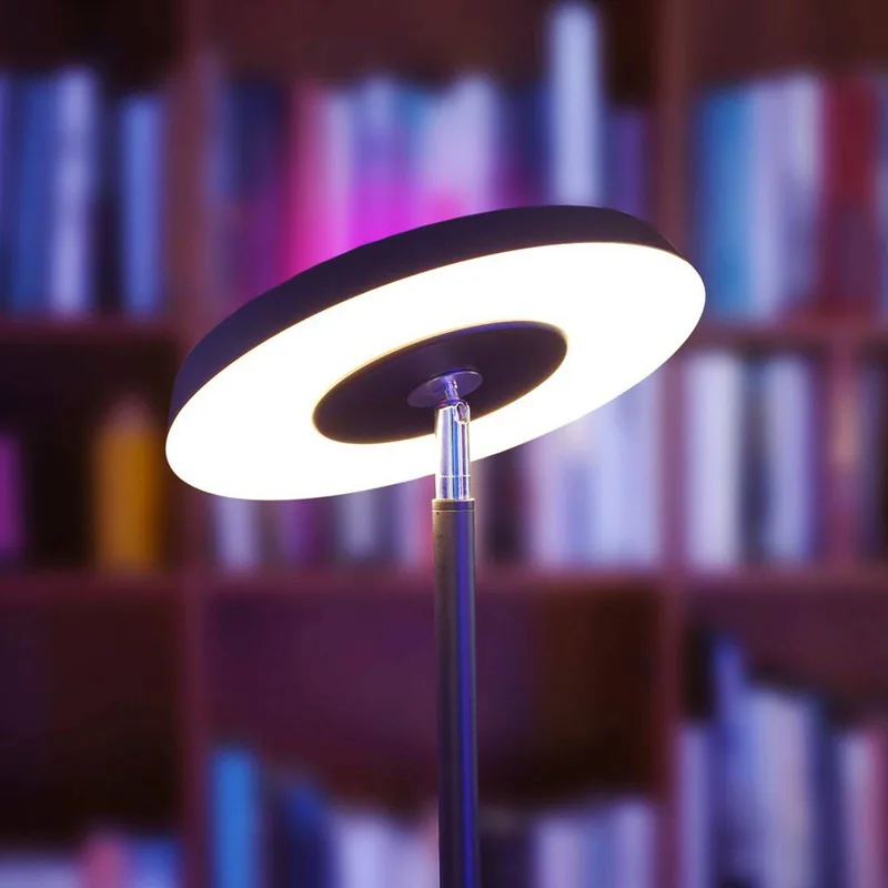 WiFi LED vloerlamp, up/down, RGB CCT van OSRAM SMART+ in Zwart – productfoto 4 van 4