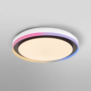 WiFi plafondlamp ORBIS ZEST 50 cm RGBCCT van OSRAM SMART+ in Zwart – productfoto 2 van 4