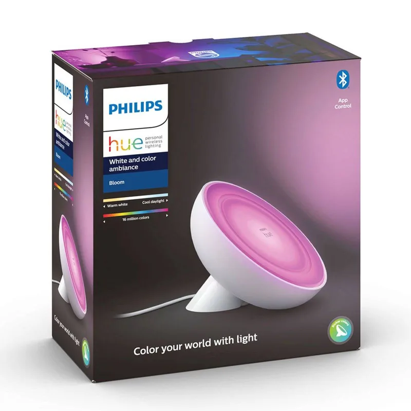 Bloom tafellamp white en Color van Philips Hue in Wit – productfoto 3 van 5