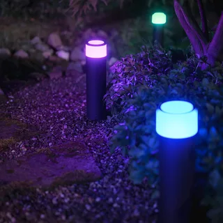Calla sokkellamp, verlengstuk 40 cm de Philips Hue en Noir, Blanc – photo produit 4 sur 5
