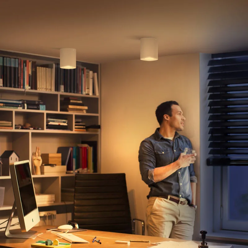 Downlight Pillar, verstelbaar, GU10 de Philips Hue en Blanc – photo produit 3 sur 4