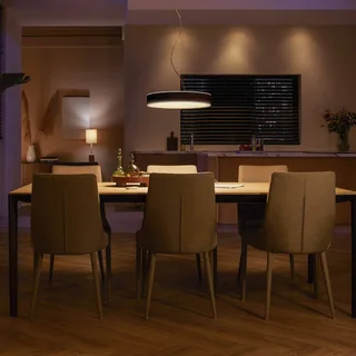 Enrave LED hanglamp van Philips Hue in Zwart – productfoto 3 van 5