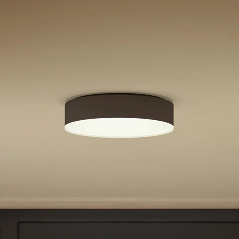 Enrave LED plafondlamp 26,1cm by Philips Hue in Black – product photo 1 of 5