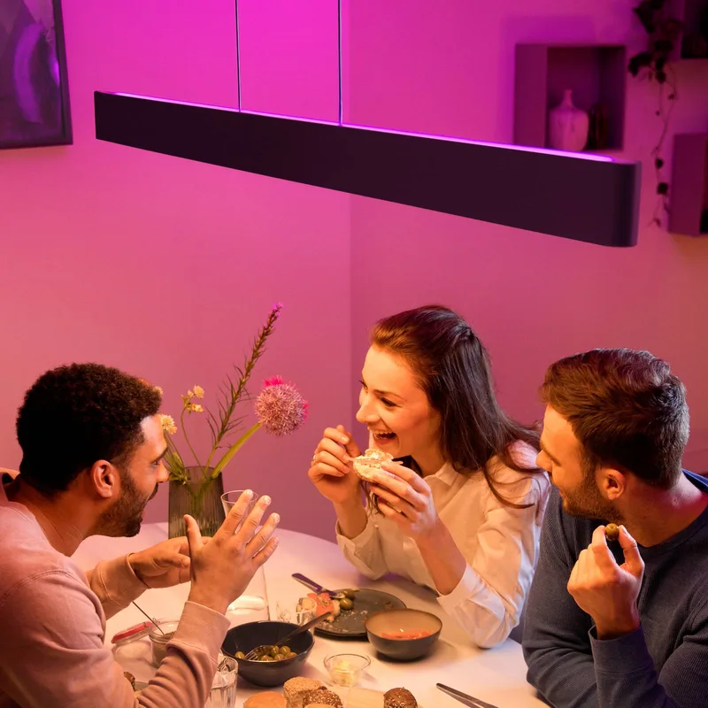 Ensis hanglamp, WACA fra Philips Hue i Sort – produktbillede 1 af 5