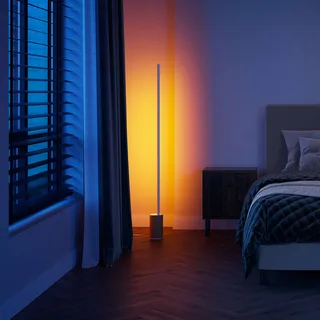 Gradient Signe Eik LED vloerlamp van Philips Hue in Wit, Licht eiken – productfoto 3 van 5