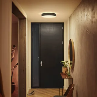 Hue Enrave M Plafondlamp White Amb. Black van Philips Hue – productfoto 3 van 5