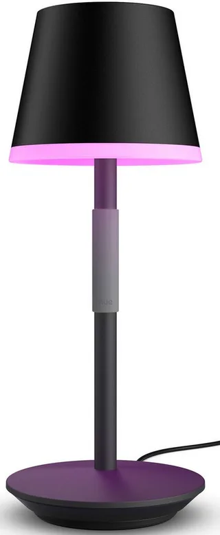 Hue Go LED tafellamp, zwart, RGBW van Philips Hue – productfoto 2 van 5