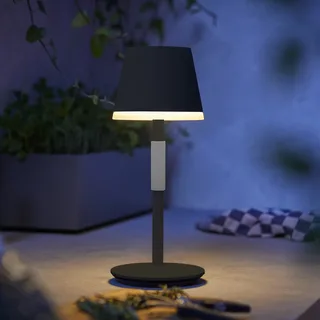Hue Go LED tafellamp, zwart, RGBW van Philips Hue – productfoto 1 van 5