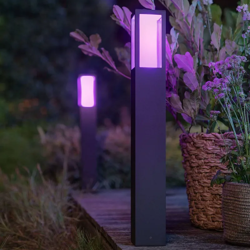 IMPRESS LED tuinpadverlichting, RGBW, smart van Philips Hue in Zwart, Wit – productfoto 1 van 3