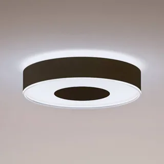 Infuse LED plafondlamp, 38,1 cm, dimbaar. van Philips Hue in Zwart – productfoto 1 van 5