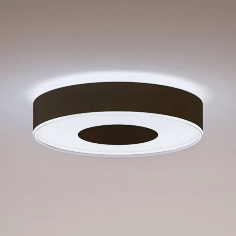 Infuse LED plafondlamp, 38,1 cm, dimbaar. van Philips Hue in Zwart – productfoto 1 van 5