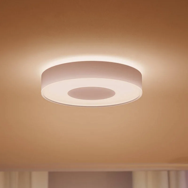 Infuse LED plafondlamp, dimbaar, 38,1 cm van Philips Hue in Wit – productfoto 1 van 5