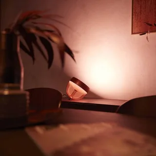 Iris WACA LED tafellamp, koper by Philips Hue in Copper, Transparent – product photo 5 of 5