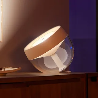 Iris WACA LED tafellamp, wit van Philips Hue in Wit, Transparant – productfoto 1 van 5