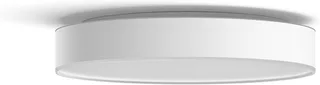 LED Deckenleuchte White Ambiance Devere, für Badezimmer Größe L, 3300lm, Abschaltautomatik, Bluetooth, CCT - über Fernbedienung, Dimmer, Dimmfunktion, Einschlafhilfe, Farbsteuerung, Farbwechsel, Fernbedienung, Infrarot inkl., Memory, nach Trennung vom Netz, Nachtlichtfunktion, Smar van Philips Hue in Wit – productfoto 4 van 5