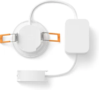 LED Deckenspot Slim Downlight Einbauleuchte, Abschaltautomatik, Bluetooth, CCT - über Fernbedienung, Dimmer, Dimmfunktion, Farbsteuerung, Farbwechsel, Leuchtdauer einstellbar, Memoryfunktion, Nachtlichtfunktion, RGB, Smart Home, Timerfunktion, Weckerfunktion, dimmbar über Fernbedienung by Philips Hue in White – product photo 3 of 5