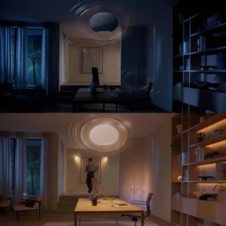 LED lamp 2x E27 8,1 W CCT RGB Bridge Pro van Philips Hue – productfoto 4 van 4