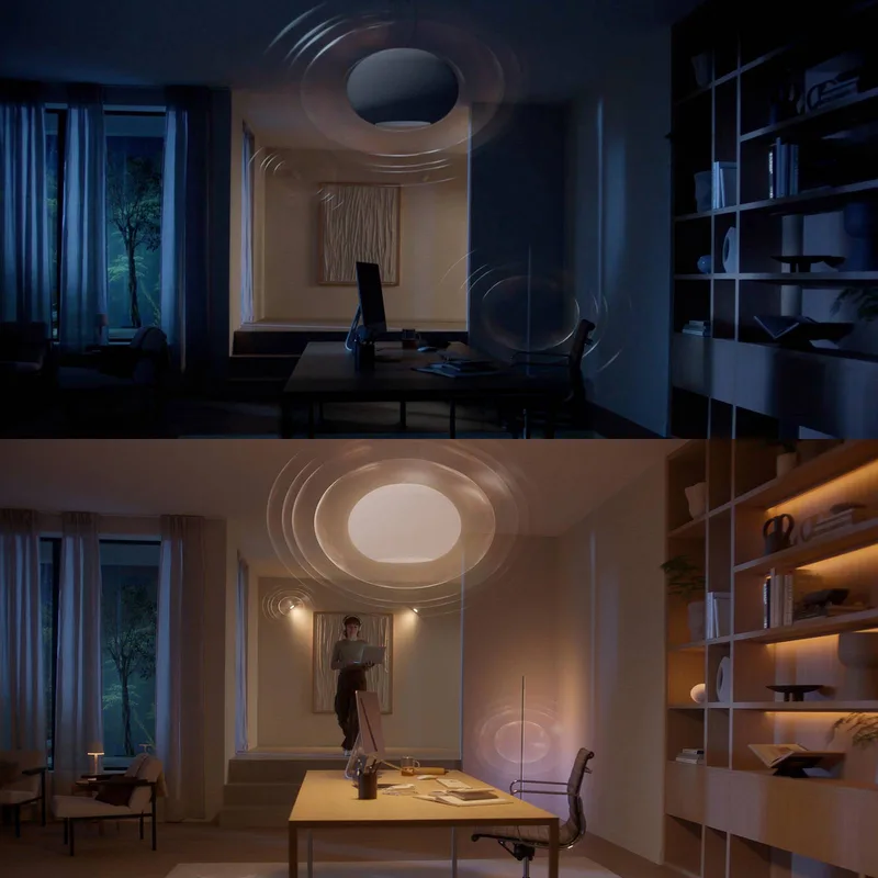 LED lamp 2x E27 8,1 W CCT RGB Bridge Pro van Philips Hue – productfoto 4 van 4