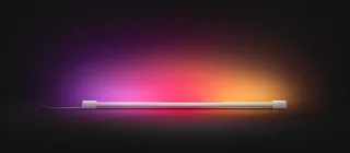 LED Lichtleiste Play Gradient Light Tube schwarz 75cm, Abschaltautomatik, Bluetooth, CCT - über Fernbedienung, Dimmfunktion, Einschlafhilfe, Farbsteuerung, Farbwechsel, Memory, nach Trennung vom Netz, Nachtlichtfunktion, RGB, Smart Home, Timerfunktion, Weckerfunktion, dimmbar über Fernbe by Philips Hue in White – product photo 5 of 5