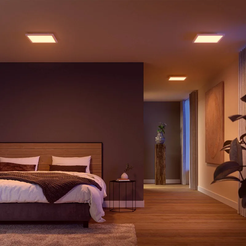 LED paneel White & Color Ambiance Surimu, 30x30cm van Philips Hue in Wit – productfoto 1 van 3
