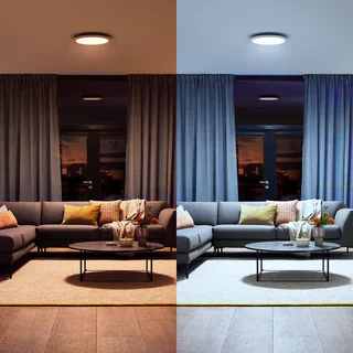 LED plafondlamp White Ambiance Aurelle, Ø 40 cm von Philips Hue in Weiß – Produktfoto 2 von 2