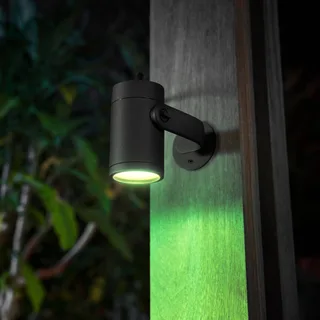LED spot Lily, set van 3, bridge, RGB, CCT, IP65 från Philips Hue i Svart – produktbild 3 av 5