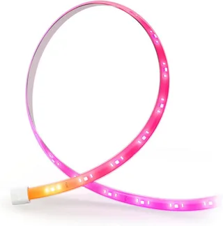 LED-Streifen Flux Gradient LED-Streifen Zubehör, steuerbar per App, RGBWWIC, Verlängerungs-Set, Farbverläufe, selbstklebend, kürzbar från Philips Hue i Vit – produktbild 2 av 5
