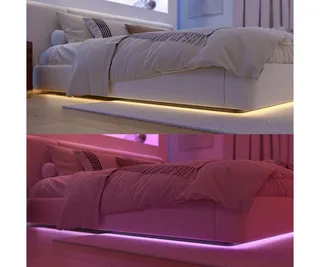 LED-Streifen Flux Gradient Lightstrip, Zuschneidbar, erweiterbar, Chromasync™, App- und Sprachsteuerung van Philips Hue in Wit – productfoto 5 van 5