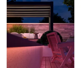 LED-Streifen Flux Gradient Outdoor Lightstrip van Philips Hue in Wit – productfoto 5 van 5