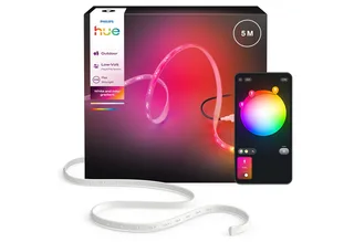 LED-Streifen Flux Gradient Outdoor Lightstrip van Philips Hue in Wit – productfoto 1 van 5