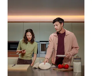 LED-Streifen Flux Ultra Bright Gradient Lightstrip van Philips Hue in Wit – productfoto 4 van 5