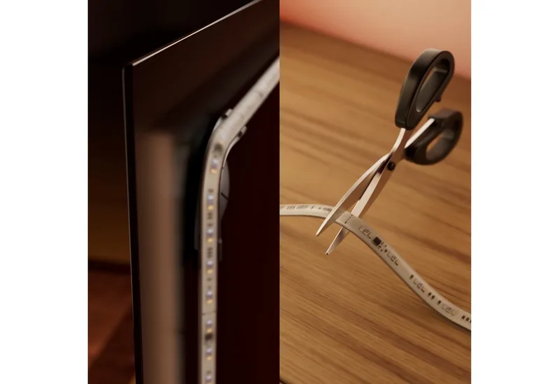 Play Gradient LED Strip voor 55 tot 65 inch TV van Philips Hue in Wit – productfoto 3 van 5