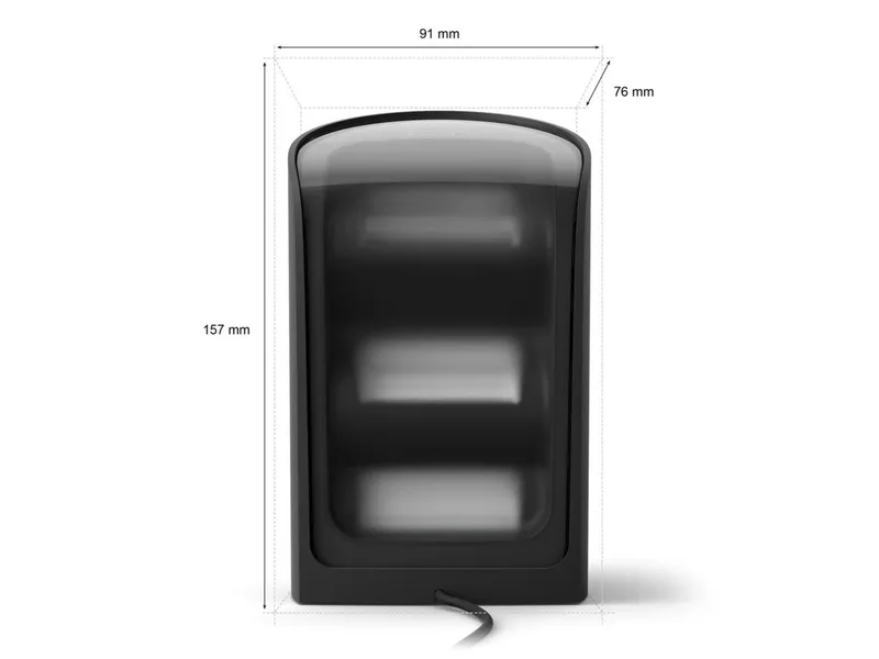 Play Wall Washer Zwart - 2-pack van Philips Hue in Zwart – productfoto 4 van 5