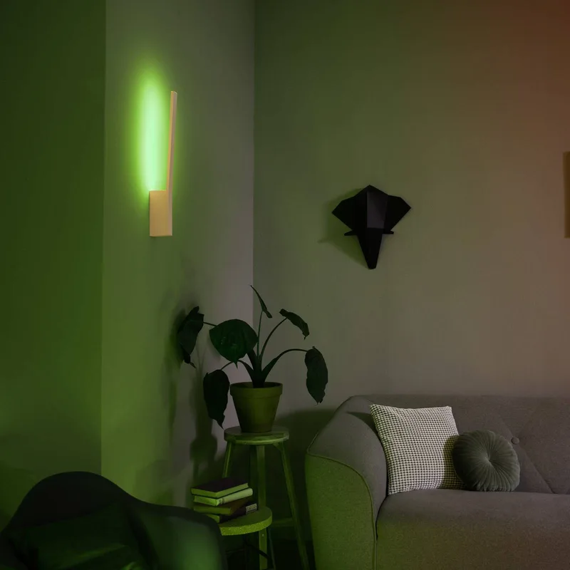 Liane LED wandlamp, RGBW de Philips Hue en Blanc – photo produit 2 sur 5