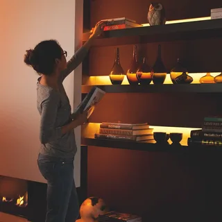 LightStrip Plus 1 m verlengstuk de Philips Hue en Blanc, Helder – photo produit 2 sur 5