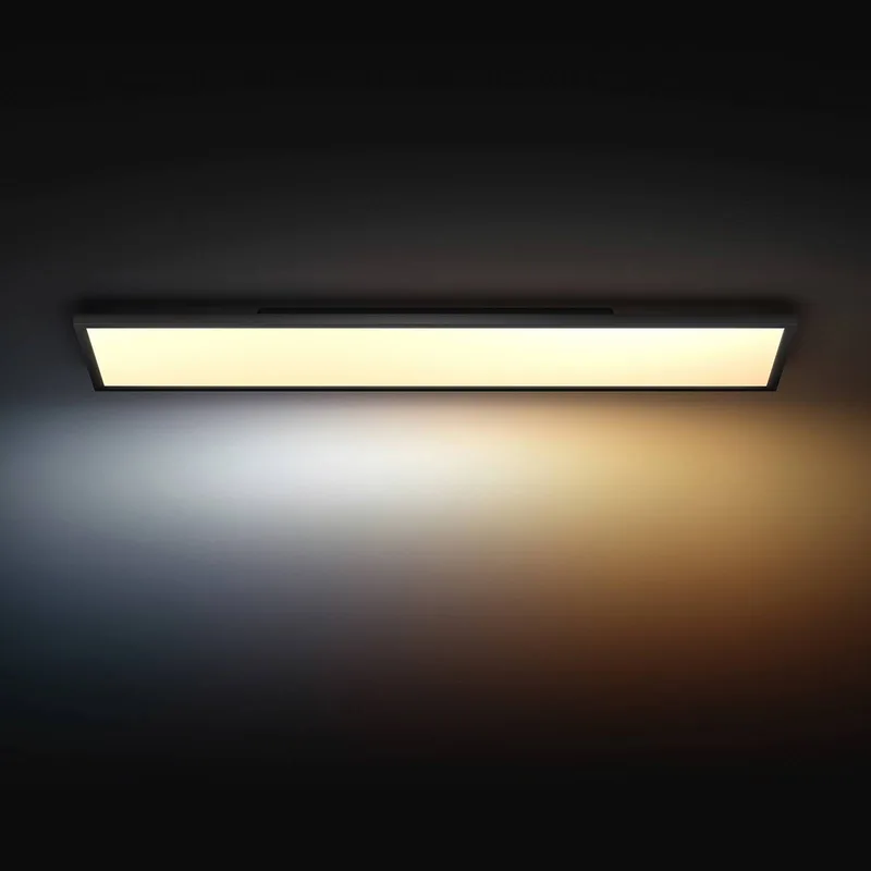 paneel White Ambiance Aurelle 120 x 30 cm zwart van Philips Hue in Zwart, Wit – productfoto 2 van 2