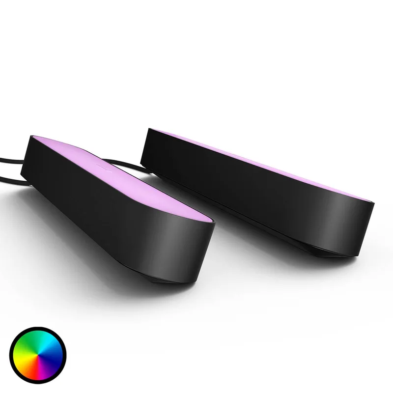 Play Lightbar duopack van Philips Hue in Zwart – productfoto 2 van 5