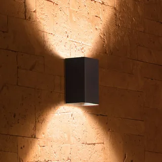 Resonate LED buiten wandlamp, RGBW van Philips Hue in Zwart – productfoto 5 van 5