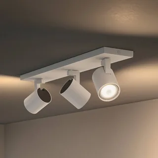 Runner LED-spot, 3-lamps, dimschakelaar de Philips Hue en Blanc – photo produit 1 sur 5