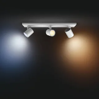 Runner LED-spot, 3-lamps, dimschakelaar de Philips Hue en Blanc – photo produit 4 sur 5