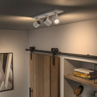 Runner LED-spot, 3-lamps, dimschakelaar de Philips Hue en Blanc – photo produit 2 sur 5