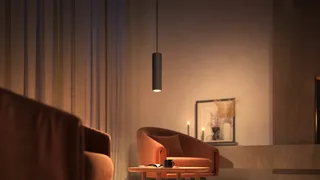Schienensystem-Leuchten Perifo Schienensystem Erweiterungs-Pendel, Dimmfunktion, LED fest integriert, Farbwechsler, 510 lm, 2000-6500 K, Leuchtdauer 25.000 Stunden, Made in Europe by Philips Hue in Black – product photo 3 of 5