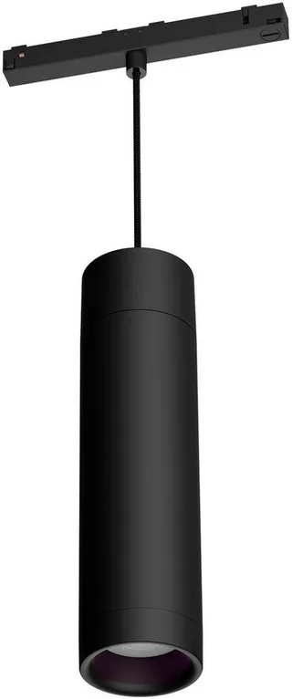 Schienensystem-Leuchten Perifo Schienensystem Erweiterungs-Pendel, Dimmfunktion, LED fest integriert, Farbwechsler, 510 lm, 2000-6500 K, Leuchtdauer 25.000 Stunden, Made in Europe by Philips Hue in Black – product photo 4 of 5