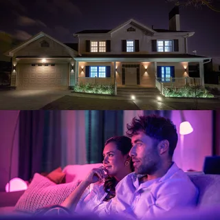 Smart LED lamp GU10, 5 W RGB CCT set van 3 van Philips Hue – productfoto 4 van 5