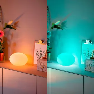 Smart tafellamp Flourish wit RGB CCT E27 van Philips Hue – productfoto 4 van 5